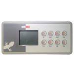 Picture of Spaside control, gecko tsc-4-ge1, 8-button, lcd, bdltsc4ge1