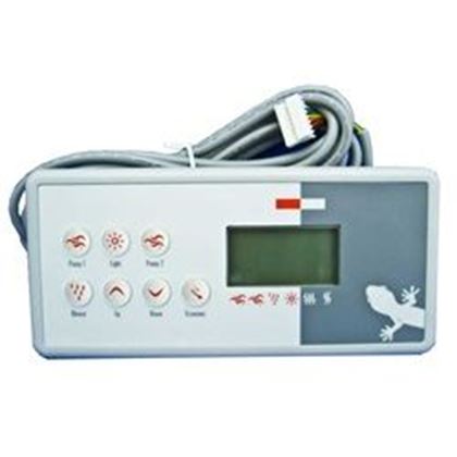 Picture of Topside k-8-sl-ad-ge2 7 button with overlay-bdltsc8ge2