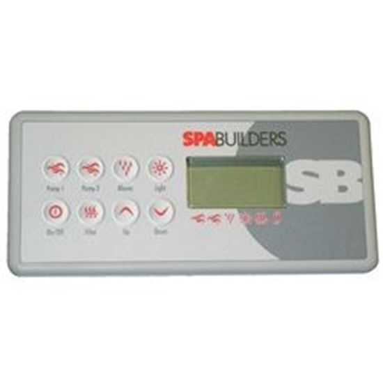 Picture of Topside k-8-sl-gr-adb-no-sbd, 8 button with overlay-bdltsc8ge1
