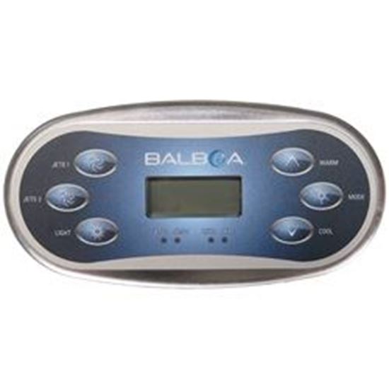 Picture of Spaside Control, Balboa VL600S, Oval, 6-Button, LCD, Jet1 54548