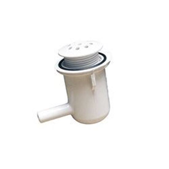 Picture of Air Injector, Waterway Top-Flo, Ell, 3/8" Barb, White 670-2300