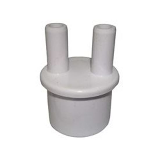 Picture of Manifold: 2-Port 1' Spigot X (2) 3/8' Barb With Plugs 672-4010
