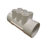 Picture of Manifold, Pvc, Waterway, 2"S X 2"S X (6) 1/2"S Ports 672-4110