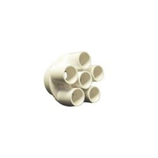 Picture of Manifold, PVC 2"S x (6) 3/4"S Ports 672-4260