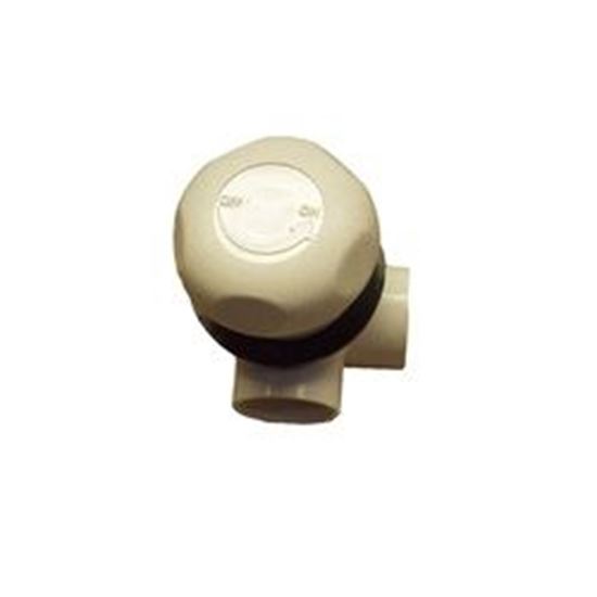 Picture of On/Off Valve: 1' Dual Port 3-Way Horizontal 5 Scallop 600-4380