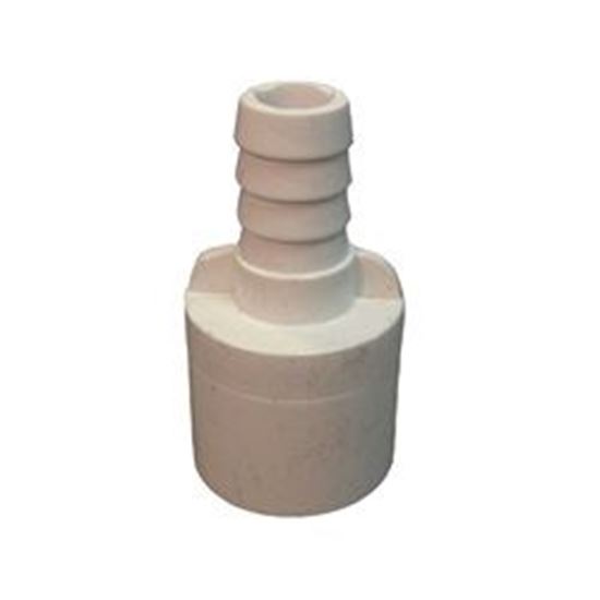Picture of Fitting, Pvc, Ribbed Barb Adapter, 3/8"Rb X 1/2"Spg 425-0210
