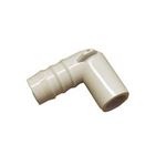 Picture of Fitting, Pvc, Ribbed Barb Ell Adapter, 90¬∞, 3/4"Rb X 1 411-3500