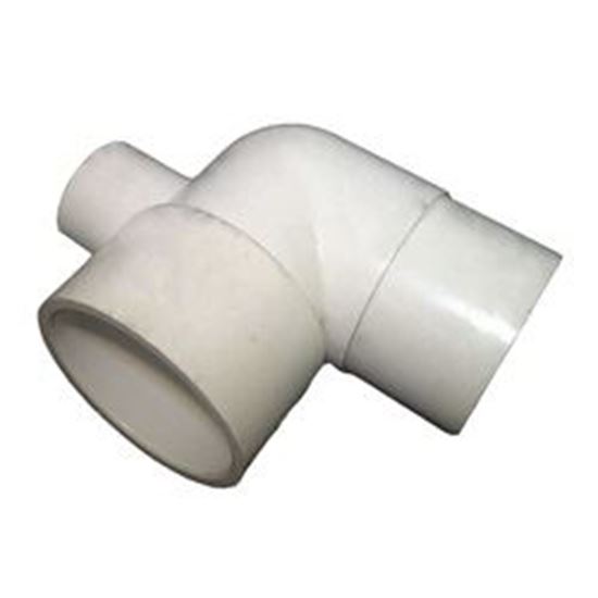 Picture of Pvc Fitting: Elbow St 1-1/2' X 1-1/2' X 1/2' Fipt 411-4060