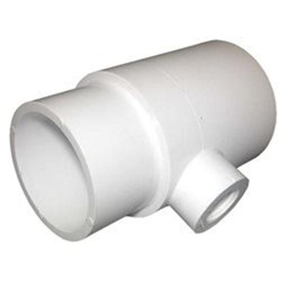 Picture of Fitting, PVC, Adapter Tee, 2"S x 2"Spg x 1/2"FPT 413-2140