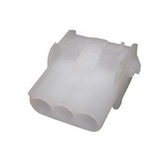 Picture of Amp socket mate-n-lock 3-pin white-480701-5