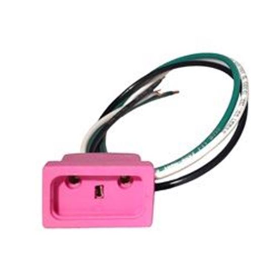 Picture of Mjj receptacle ozone 18/3 14' pink-ss2rsp-103-oz-c