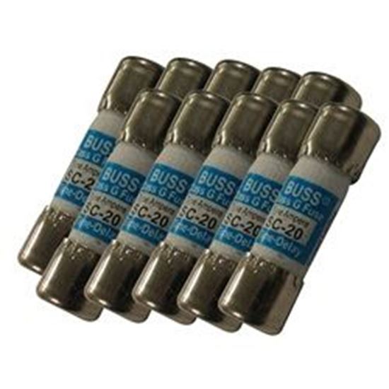 Picture of Fuse 20 Amp SC Class G Time Delay 600Vac SC-20