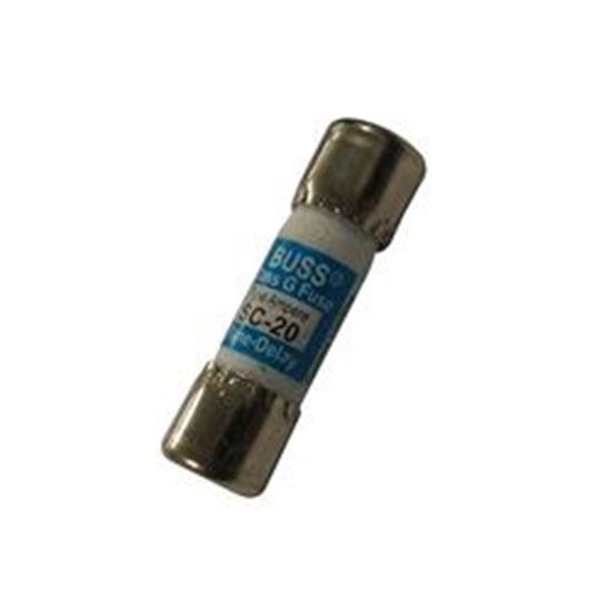 Picture of Fuse: Sc-Slo Blo 600V 20Amp Class G-Sc-20   30142