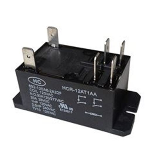 Picture of Relay 120vac dpst 30amp-hcr-12at1aa