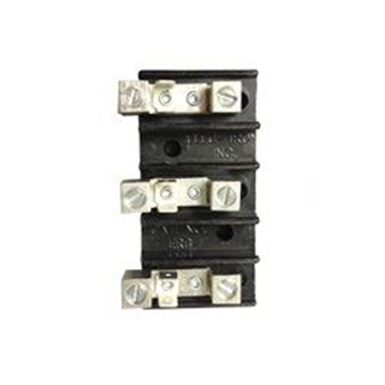 Picture of Terminal block 3 position 14-6awg 50amp 110/220v-erb34