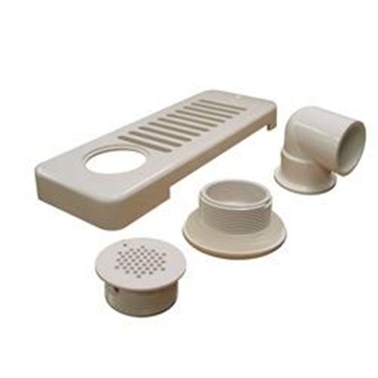 Picture of Skimmer wall 90 nut white-10-6509wht