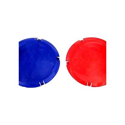 Picture of Plastic Light Lens Kit HiLite Blue & Red 79105400