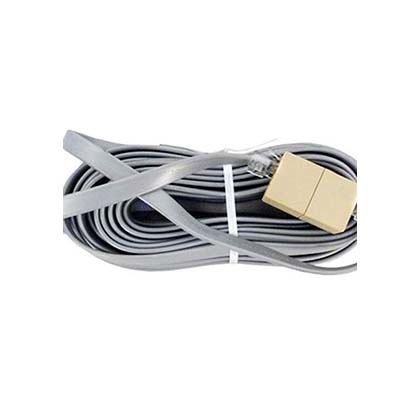 Picture of Extension cable 25' long, 8 pin phone cable 1 to 1 adapter bb22639