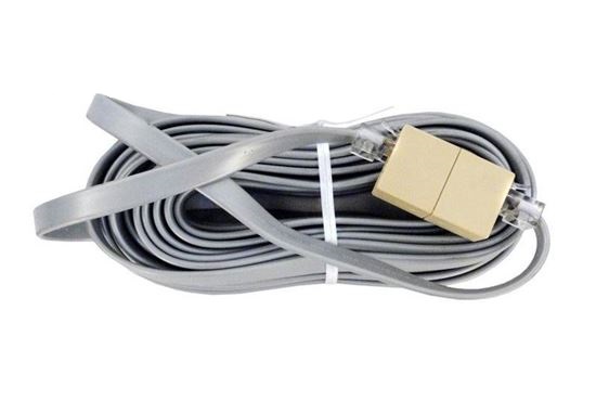 Picture of Extension cable 25' long, 8 pin phone cable 1 to 1 adapter bb22639