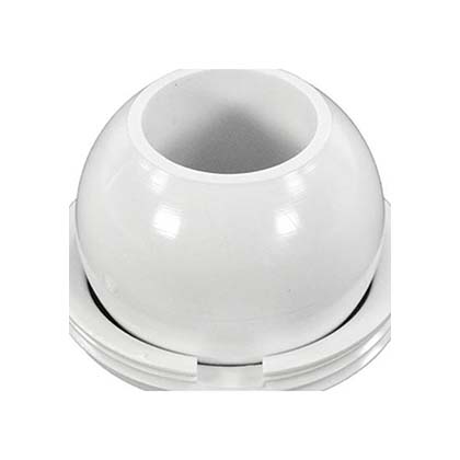 Picture of Eyeball & retaining ring white ha103808wht