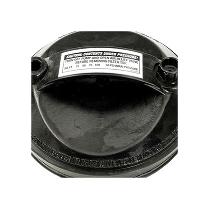 Picture of Filter Lid Top Load-W/Plug & O-Ring Drilled 5505100D