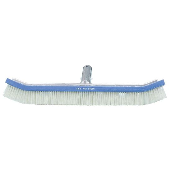 Picture of 18"CURVED WALL BRUSH STND PVC ab3010