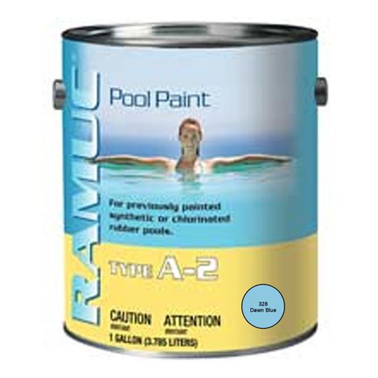 Picture of 5 gal type a-2 rubber dawn blue paint 962232805