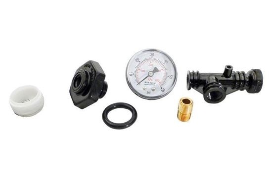 Picture of Pressure Gauge System 3, 1/4"mpt 0-60psi Back MT 248500105