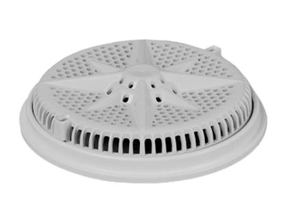 Picture of Main Drain Grate PentairStarGuard 8" 112gpm Gray Short Ring 500106
