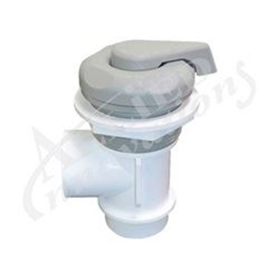 Picture of Diverter Valve Waterway 1" Vertical 2-Port 5-Scallo 600-4217