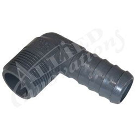 Picture of Pvc Fitting: 3/4&Quot; 90&#176; Elbow Barb X Mipt 6540-166