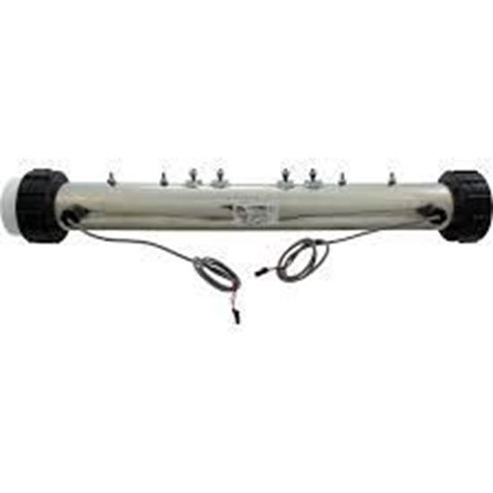 Picture of Heater Assembly: 11.0Kw 230V 2-1/4&Quot; X 19-1/4&Quot; Flo-Thru With Sensor, Es / Cs8700 M7