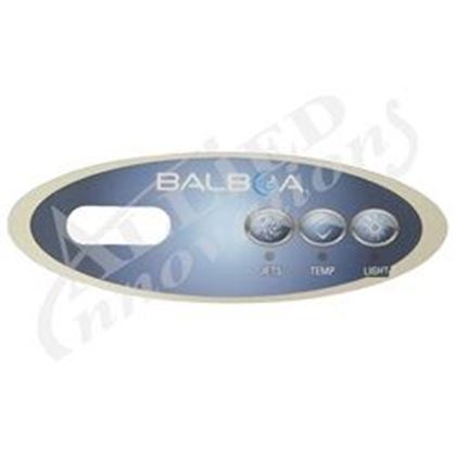 Picture of 3 Button Balboa Vl200 Keypad Overlay 11219