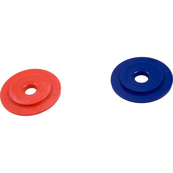 Picture of Wall fitting Red & Blue Restrictor Disc 1011200