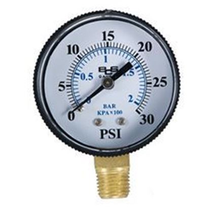 Picture of 2 in. X 1/4 in. Pressure guage (0-30) pg3024l