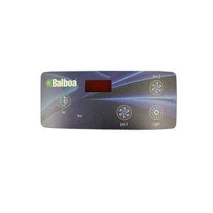 Picture of 4 Button Balboa Vl Series Keypad Overlay 10418