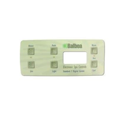 Picture of 6 Button Balboa Vl Series Keypad Overlay 10868Bal