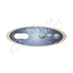 Picture of 3 Button Balboa Vl200 Keypad Overlay 11219