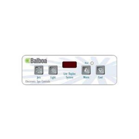 Picture of 4 Button Balboa Vl403 Keypad Overlay 11448