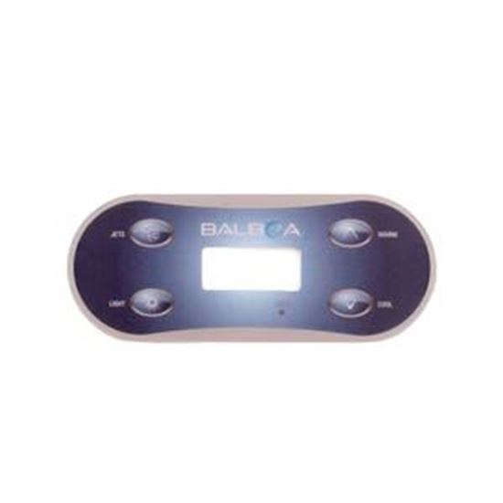 Picture of 4 Button Balboa Vl Series Keypad Overlay 11947