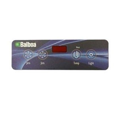Picture of 4 Button Balboa Vl Series Keypad Overlay 12237
