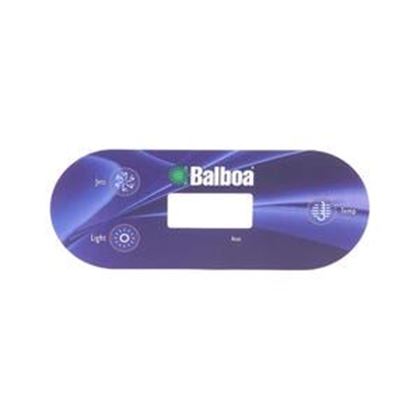 Picture of 3 Button Balboa Vl Series Keypad Overlay 12438