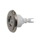Picture of Jet Internal Mini Storm Roto 3" Face Smooth White w/ Stainless Escutcheon 212-7930S
