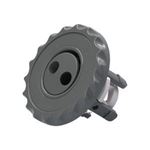Picture of Jet Internal Deluxe Mini Pulsator 2-1/2" Face Gray 224-1047