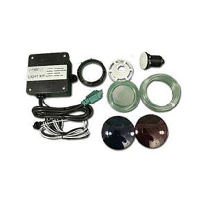 Picture of 120 Volt Light Kit with Wall Fitting & Molded Plug 37-0029-SM