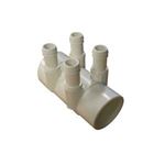 Picture of Manifold, Pvc, Balboa, 2"Slip X 2"Spigot X (4) 3/4"Ribb 53016300