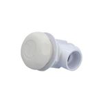 Picture of Valve Shut Off  1-Port, 1"S, 5-Scallop White 600-4360