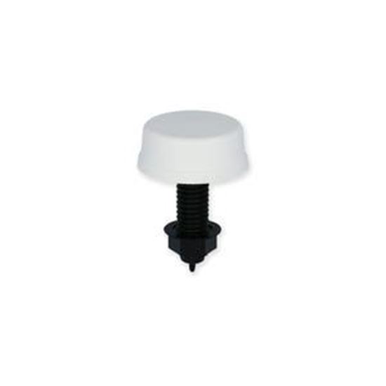 Picture of Air Button Herga Mushroom White 6433