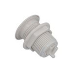 Picture of Air Button Waterway Low Profile W/90 Degree Barb Whi 650-3040-CW