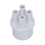 Picture of Manifold, Pvc, Waterway, Cluster Style, 1"Spg X (4) 3/8 672-4030